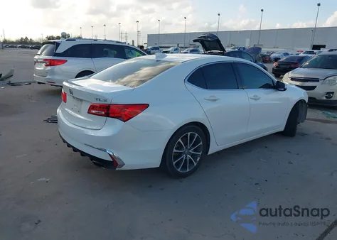 2018 Acura Tlx из США, поврежденный, VIN 19UUB2F30JA004202